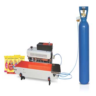 CONTINUOUS  BAND SEALER WITH GAS FLUSH  CS 3 HG